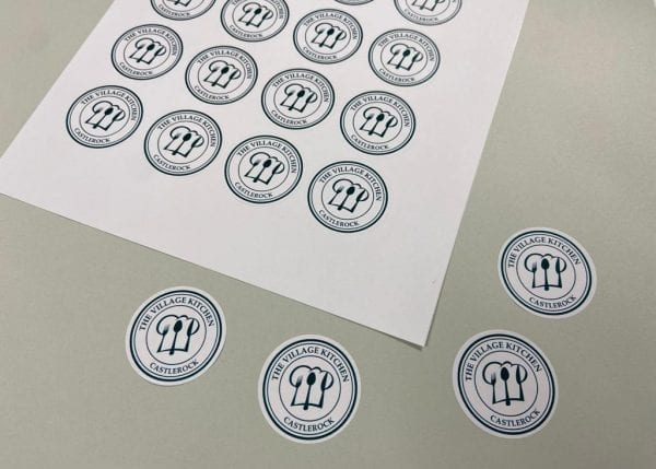 Square paper Labels