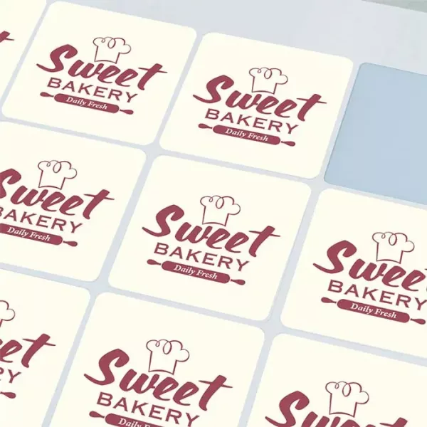 Square Paper Labels