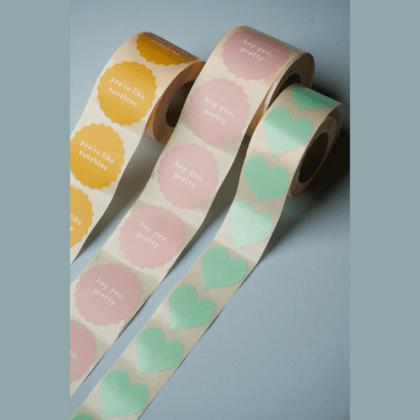 Paper Label on Roll - Image 2