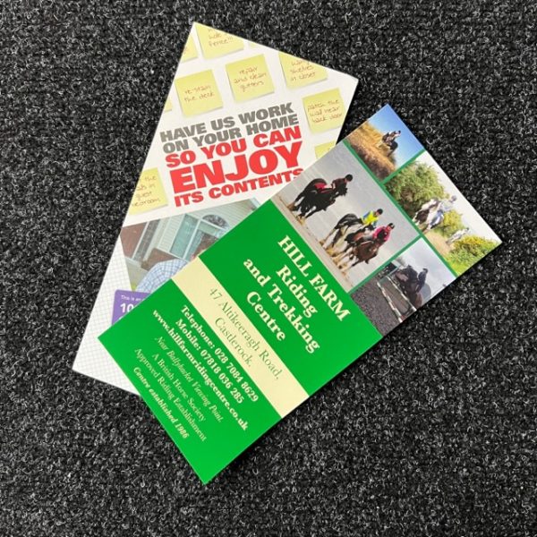 1/3 A4 Leaflets
