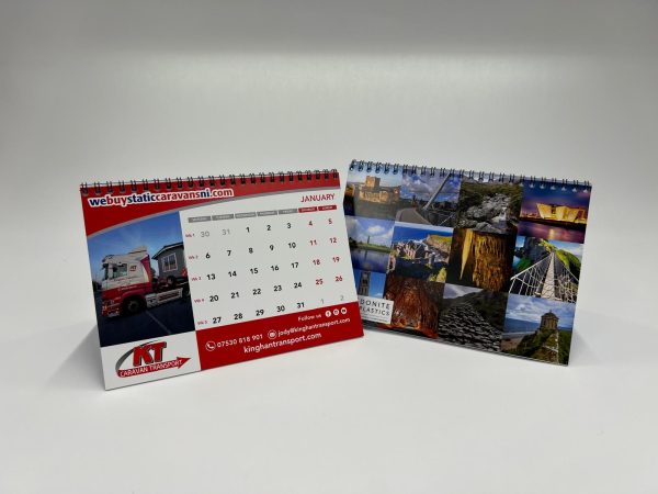 Wire-O-Bound Desk Calendar - Image 2